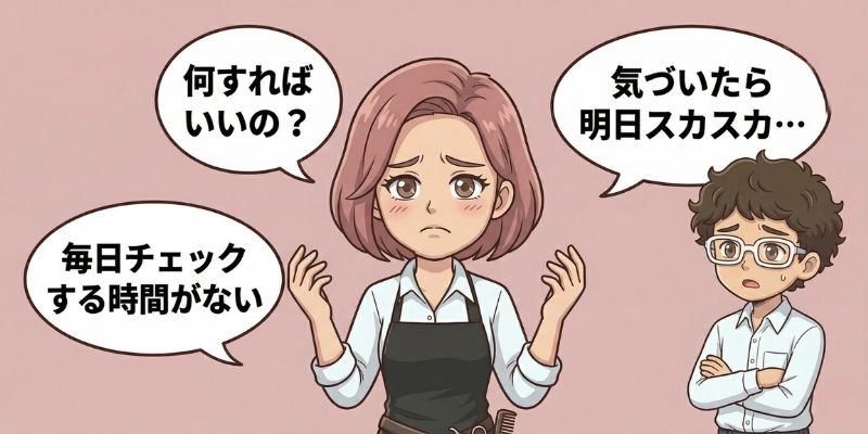 サロンオーナーの悩み
